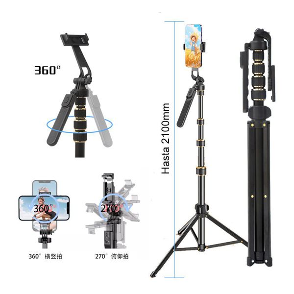 Stima A1588 Stp-2306Pro Tripode Lightweght Multiuso 210Cm