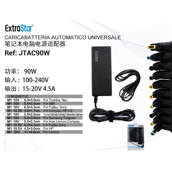Extrastar Dac90W Alimentacion Multivotaje