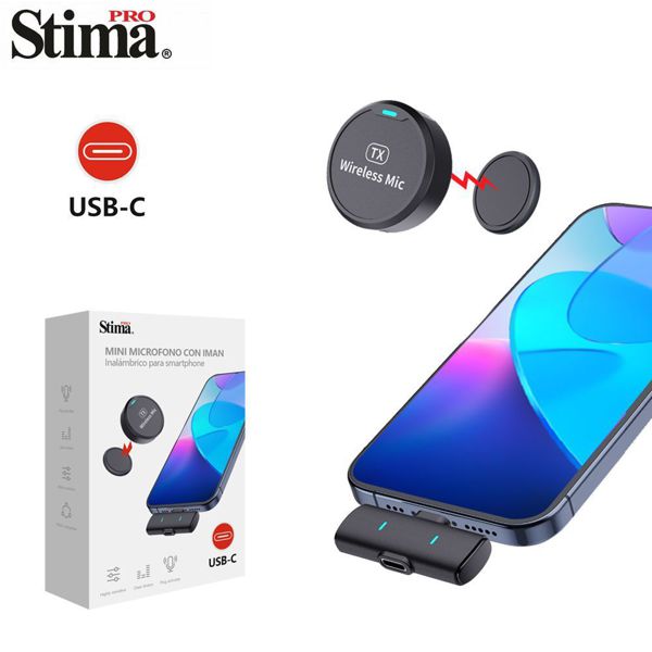X1025 Smc-A436 Mini Microfono Iman USB-C