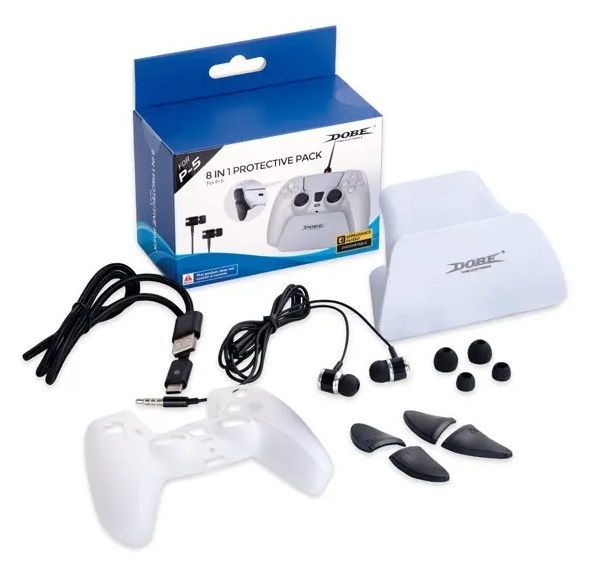 Dobe X1025 Tp50579 Kit De Accesorios 8 En 1 Para P5