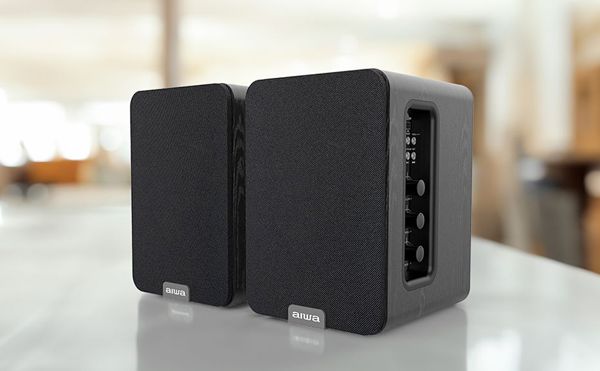 Aiwa Asp-A200Bk Altavoces Color Negro