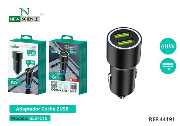New Science Sld-C15 Adaptador Coche USB
