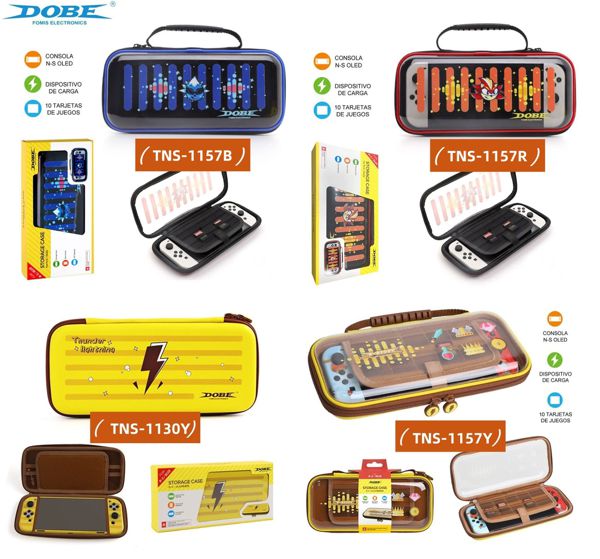 Dobe Tns-1130Y Tns-1157Y Estuche Protector Compatible Nintendo.S