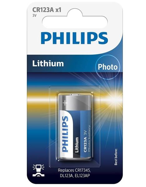 Philips Pilas Cr123A *1