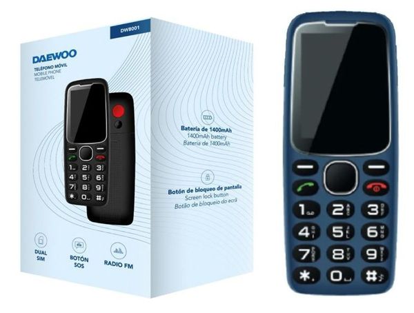 Daewoo Dw8001 Telefono Movil Ebox
