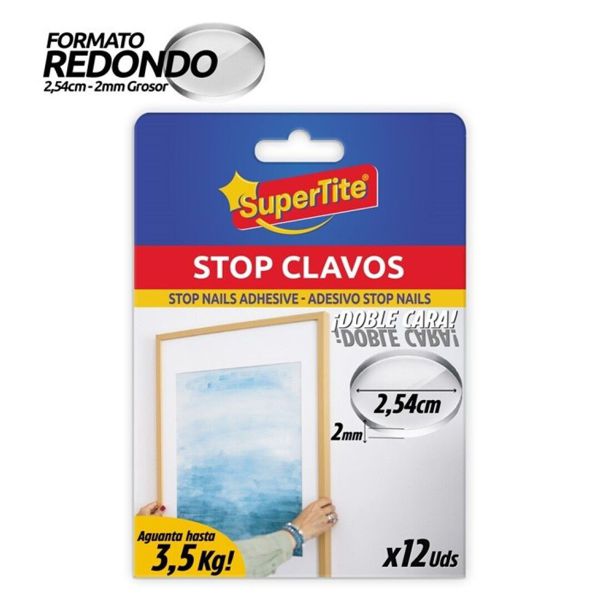 Supertite 1258 Stop Clavos Circulo