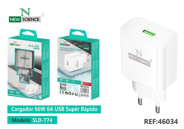 New Science Sld-T74 Adaptador Corriente USB