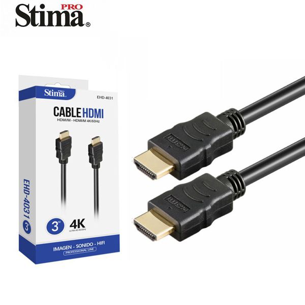 Stima Ehd-4031 Cable HDMI/M-HDMI/M Ultra HD 4K