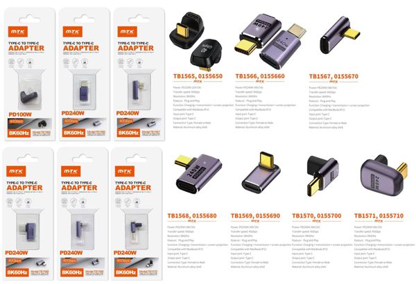 Mtk Tb1565 Tb1566 Tb1567 Tb1568 Tb1569 Tb1570 Tb1571 Adaptador Magmrtico Type-C M A Typr-C H