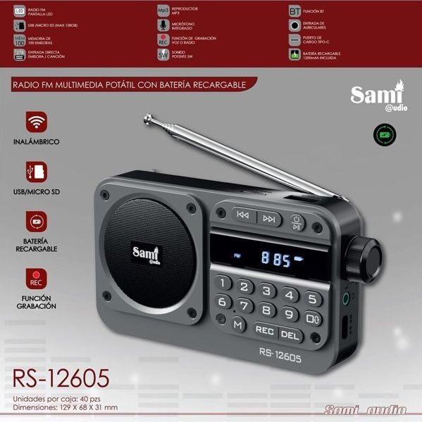 Sami Rs-12605 Radio