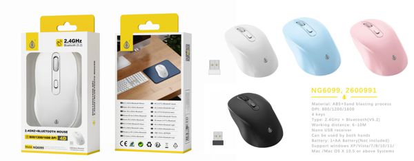 One Plus 2600991 Ng6099 Raton Inalambrico