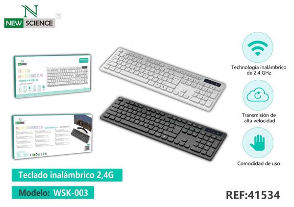 New Science Wsk-003 Teclado Inlambrico
