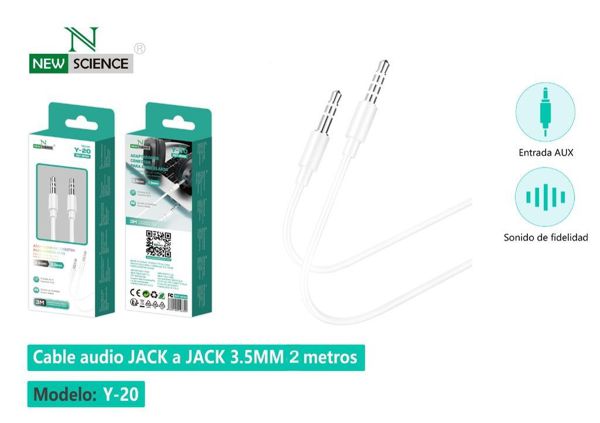 New Science Y-20 Cable Jack A Jack 2M
