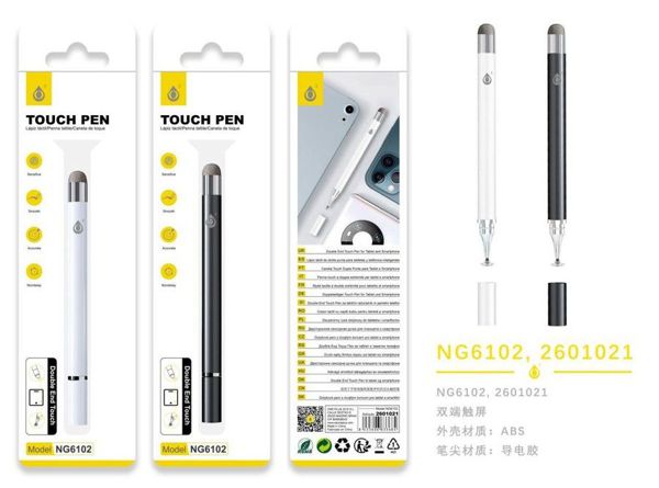 One Plus 2601021 Ng6102 Lapiz Con Cable Puntas Blanco