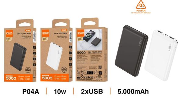 Idusd P04A Eco Power Mini 5000Mah