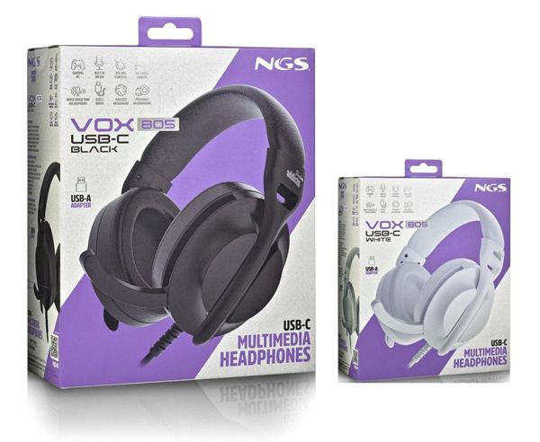 Ngs Vox805Usbc Auriculares Con Cable Estereo USB-C