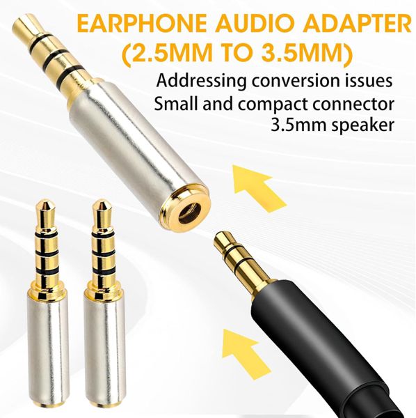Fgns Ad075 Adaptador Audio 2.5Mm A 3.5Mm