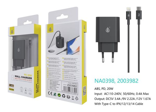 One Plus 2003982 Na0398 Cargador Rapido De Pared