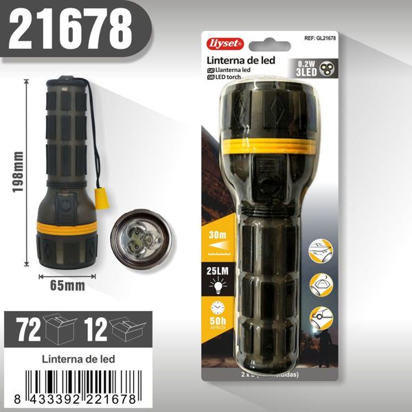 Liyset My-85022Al Linterna De LED