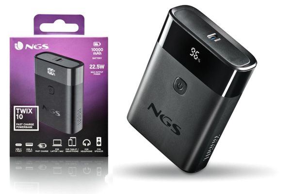 Ngs Twix10 Powen Bank 10000Mah/22.5W USB-C
