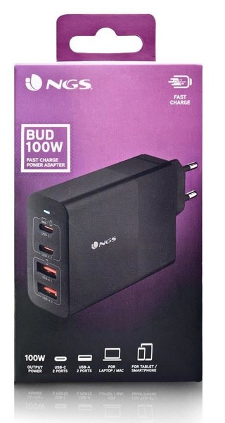 Ngs Bud100W 100W USB-C Power Adaptador
