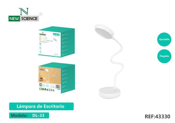 New Science Dl-33 Lampara De Lectura LED