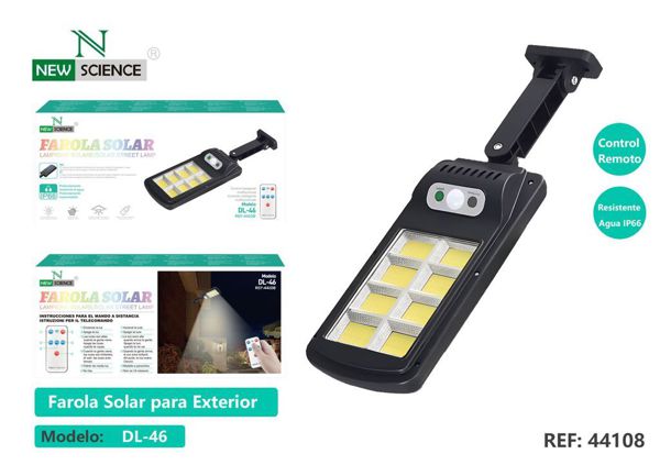 New Science Dl-46 Farola Solar Para Exterior