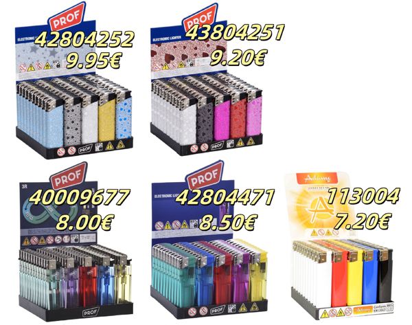Prof Mechero Encendedor Liso