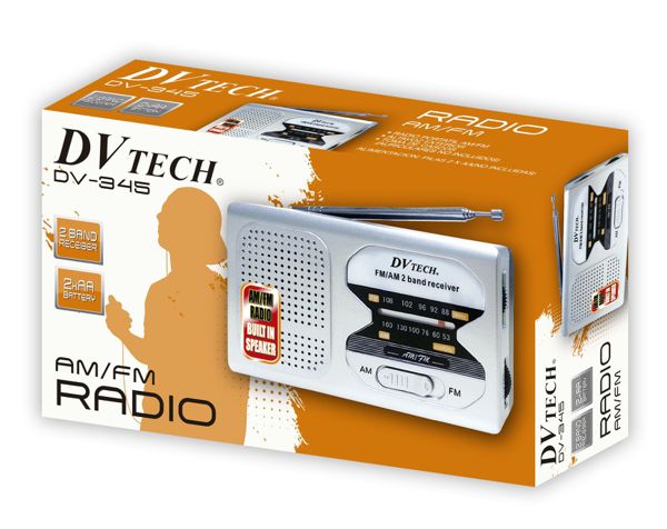 Dv-Tech Dv-345 Radio Am/Fm