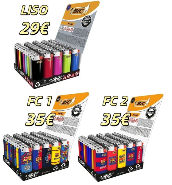 Mechero Encendedor Bic J25 Mini Decorado