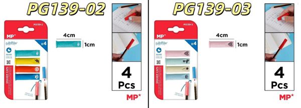 Mp Pg139-02 Pg139-03 Goma De Borrar Adaptable A Lapiz