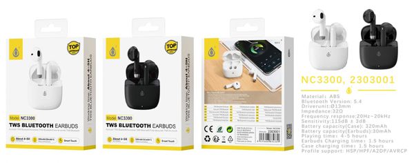 One Plus 2303001 Nc3300 Auriculares BT Tws Estuche