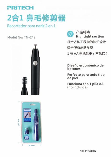 Pritech Tn-249 Recortador Para Nariz