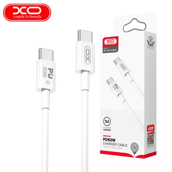 Nbq190A 60W Cable Type-C A Type-C 1M
