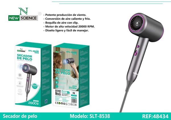 New Science Stl-8538 Secador Pelo 2000W