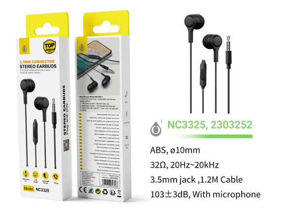 One Plus 2303252 Nc3325 Auriculares Microfono