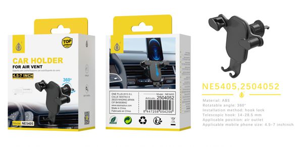 One Plus 2504052 Ne5405 Soporte Universal Coche Movil
