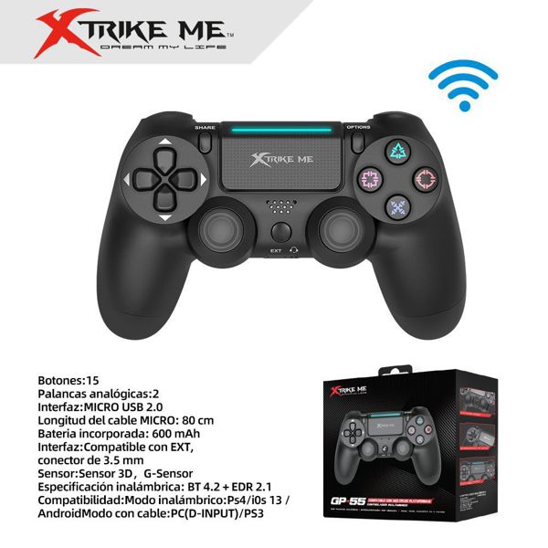 Gp55 Controlador Inalambrico Ps4/Ios