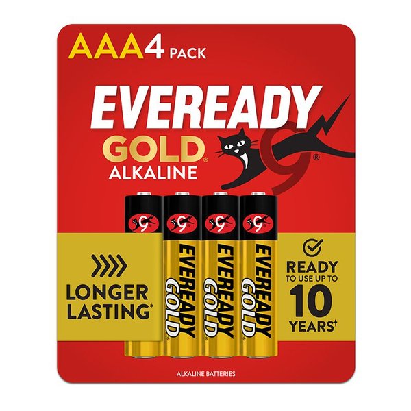 Energizer Eveready Gold Alkalina Aaa
