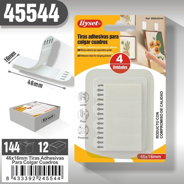 Liyset Tiras Adhesivas Para Colgar Cuadros