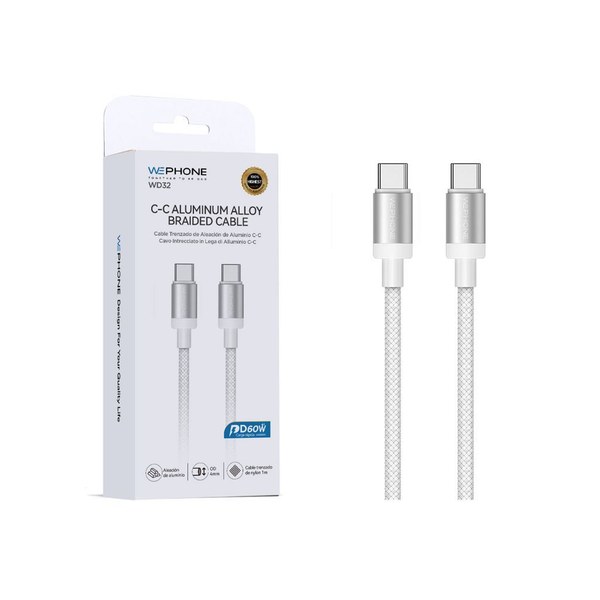 Wephone Wd32 Cable Type-C A Type-C 60W 1M