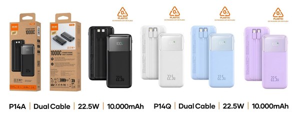 Idusd P14A P14Q Power Bank 10000Mah 22.5W