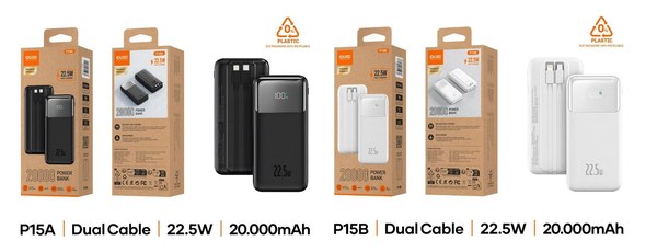 Idusd P15A P15B Power Bank 20000Mah 22.5W