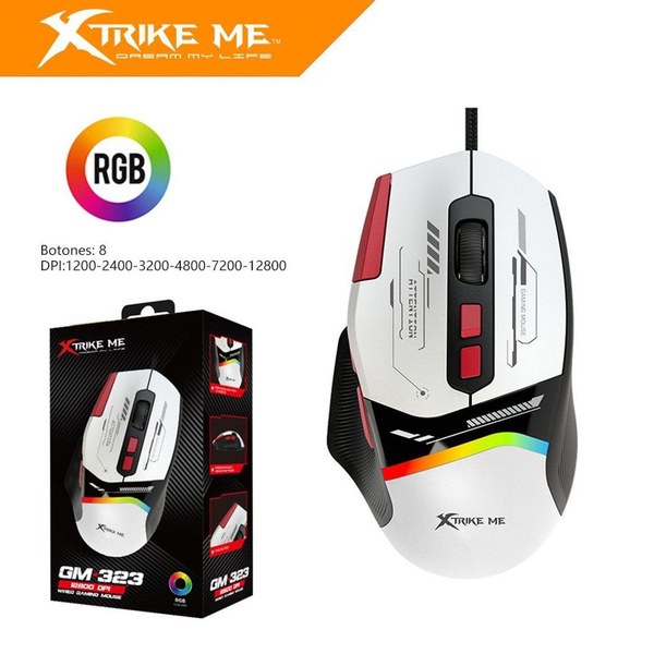 Gm323 Raton Gaming RGB