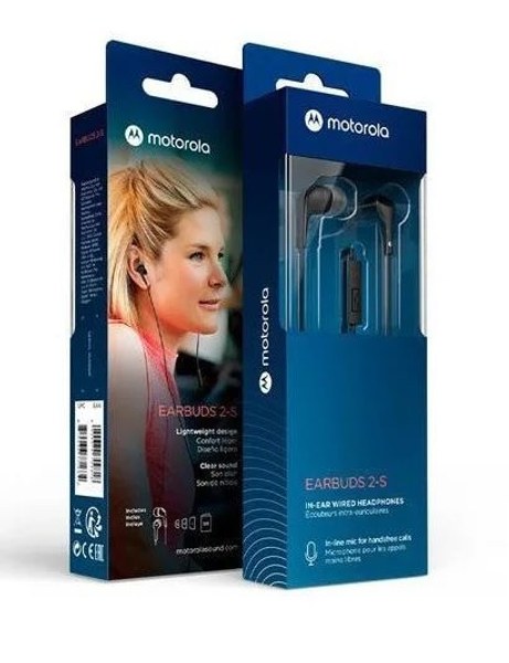 Motorola Earbuds2-S Auriculares Cable
