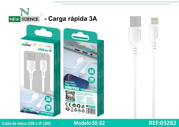 New Science Se-02 Cable Iphone 5-13 2M