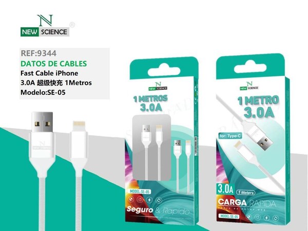New Science Se-05 Cable Iph5-13 2.4A 1M