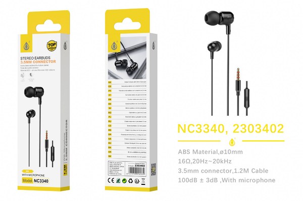 One Plus 2303402 Nc3340 Auriculares Microfono