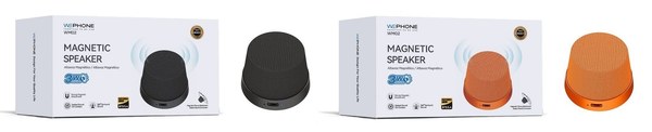 Wephone Wm02-1 Altavoz BT Con Magnetico 3W 200Mah