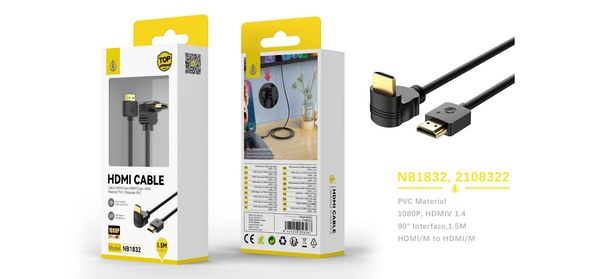 One Plus 2108322 Nb1832 Cable HDMI 2.0 1.5M 1080P